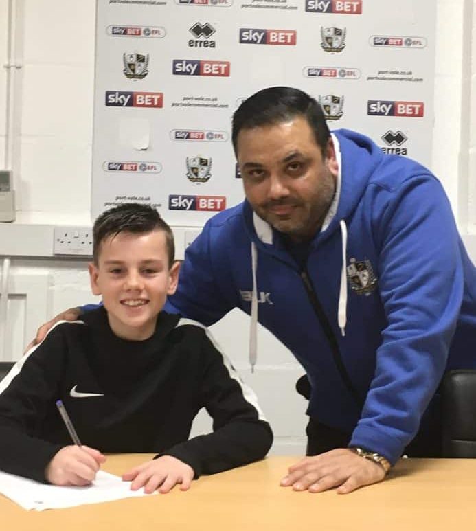 Nova United youngster signs for Port Vale